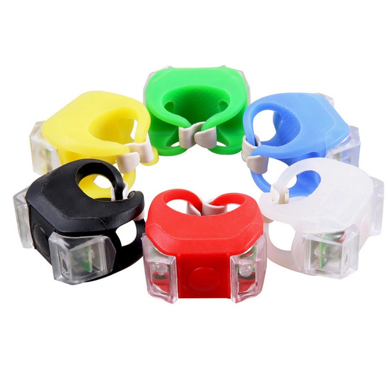 Hot Sell Amazon Retail Bicycle Lights Parts Accessory Silicone Frog Bike Light